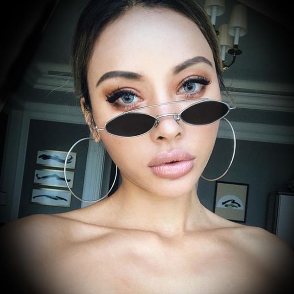 

cute ladies cat eye sunglasses women metal frame fashion vintage gradient sun glasses for female uv400 shades, White;black