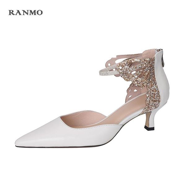 

pointed toes with thin heels, hollow buns with sandals, fairy butterfly sequins, thin heels, cold boots sandals for women shoes, Black