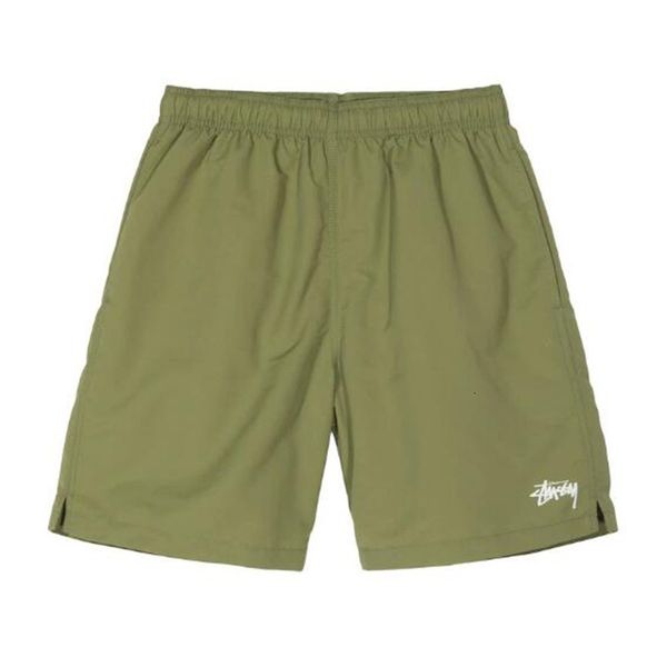 

summer 021 new sports and leisure cool beach shorts men's jogging polyester quick-dryiang skateboard gyms fitness 3-point, White;black