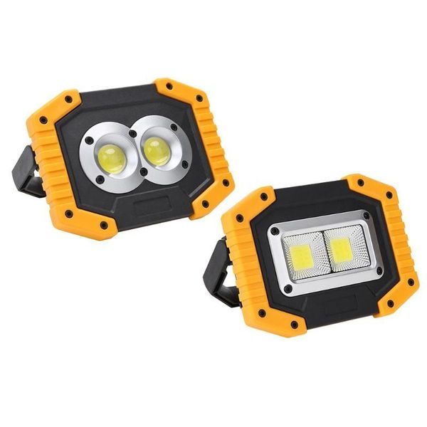 

outdoor portable led work light waterproof emergency usb rechargeable lamp