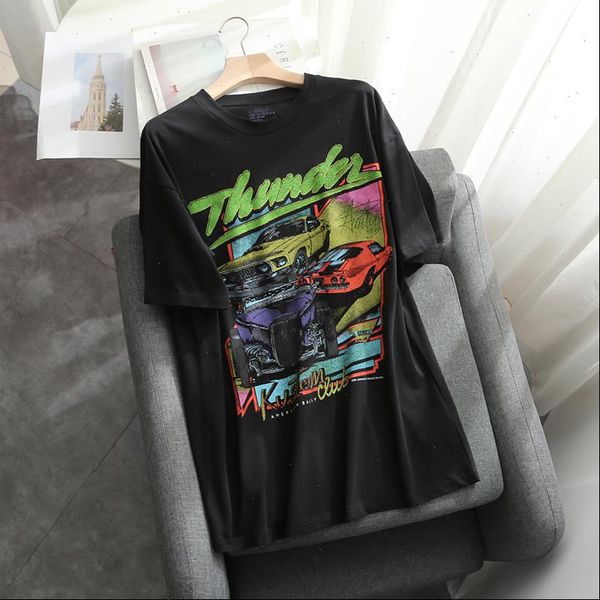 

oversize women streetwear rock shirts 2021 summer fahsion ladies loose shirt casual female soft cotton women bomb, White