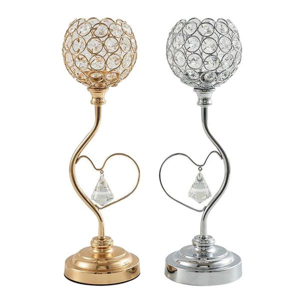 

candle holders elegant crystal holders, wedding ornate centerpiece for tables