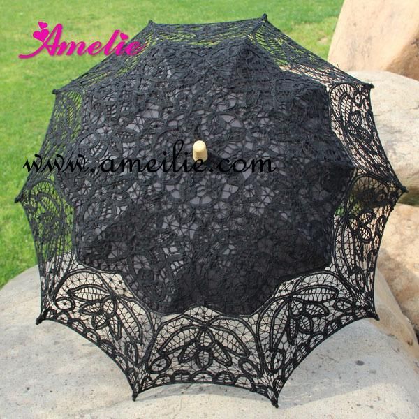 

umbrellas lace wedding parasols