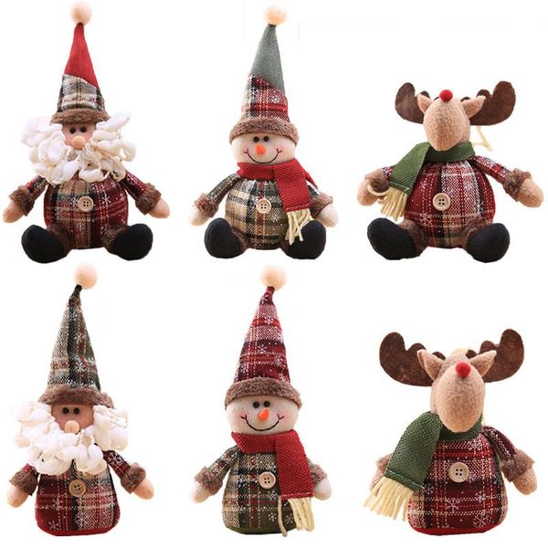 

christmas decorations home decoration for santa snowman elk doll tree toys ornaments 2021 year 2022 navidad