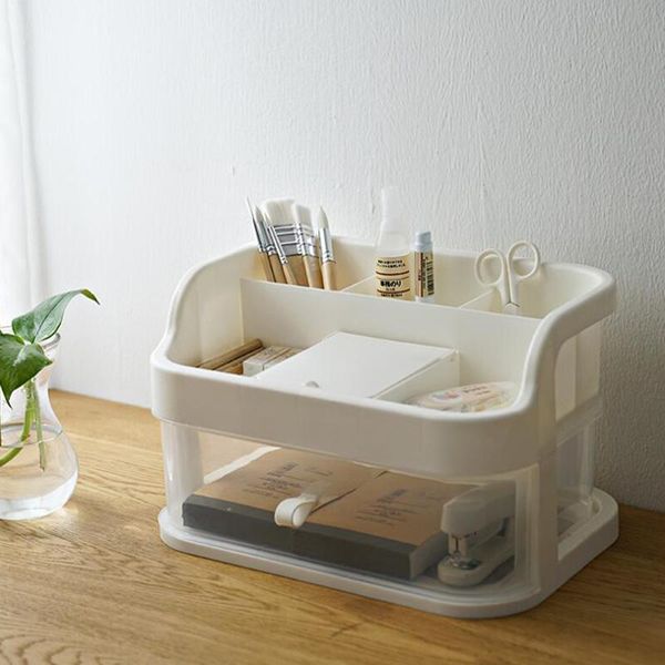

bathroom storage & organization drawer-type cosmetic box multi-layer skin care products deskracks with mirror makeup mask nail polish fi