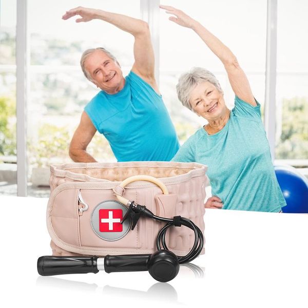 

1set waist back decompression belt brace physio decompression back lumbar spinal-air belt
