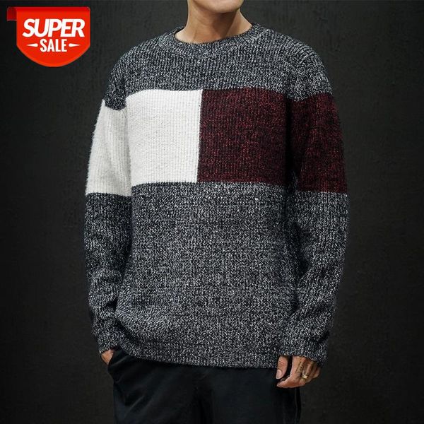 

christmas men sweaters spring autumn clothes 2020 plus size asian -4xl 5xl 6xl japan style casual standard designer pullovers #hn6h, White;black