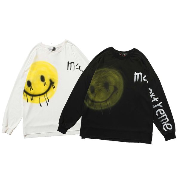 

2021 New Kawaii Cute Harajuku Japanese Streetwear Long Sleeve Tshirts Oversized Shirts Sweatshirts Women Top Winter U2zi, White