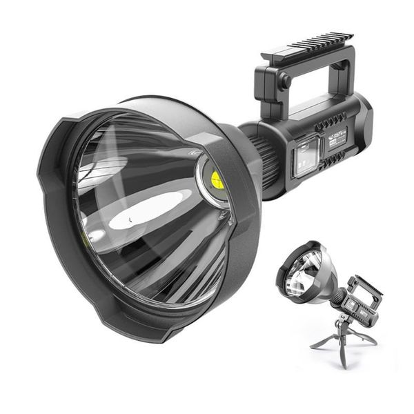 

portable lanterns led spotlights searchlight p70 lamp bead mountable bracket usb chargable for expedition adventure camping