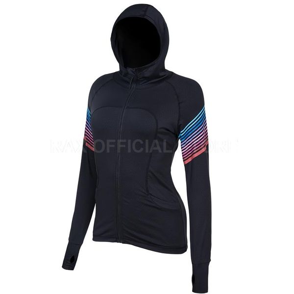 

women's yoga shirts long sleeve tight yoga sportswear gym workout hoddie women fitness quick dry breathable tracksuit women, White;red