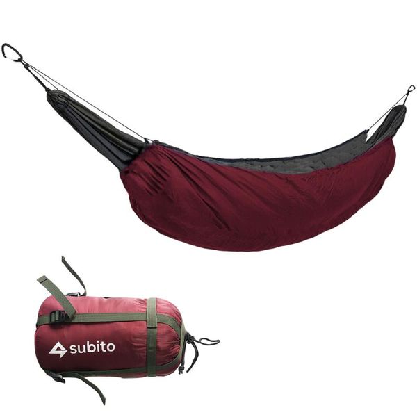 

outdoor portable hammock underquilt hammock thermal under blanket winter warm insulation accessory for camping