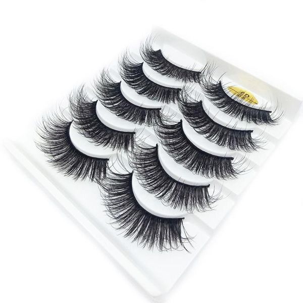 

false eyelashes eye makeup tools natural long handmade wispy flared lash extension 6d faux mink hair crisscross