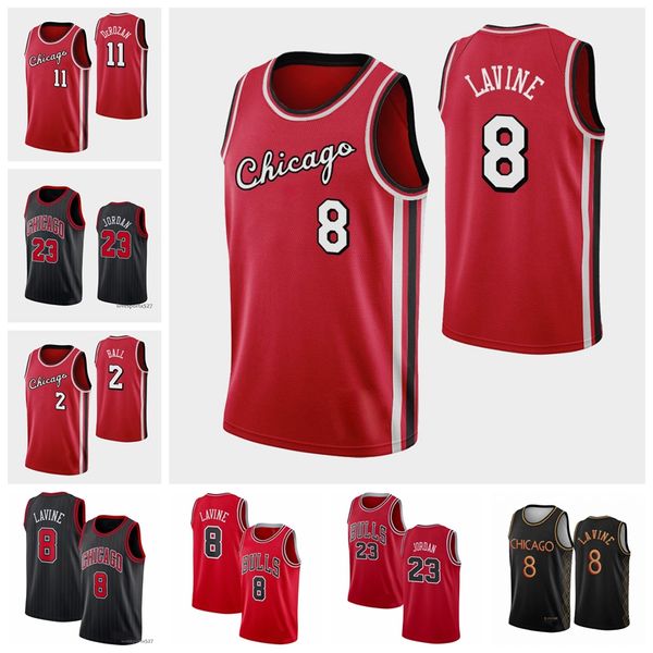 

lonzo demar ball derozan basketball jersey toni derrick kukoc rose jerseys throwback 23 michael scottie dennis pippen rodman 2021 1119, Black;red