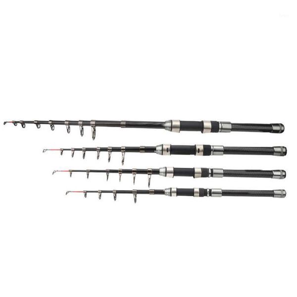 

1.8/2.1/2.4/2.7m fishing rod carbon fiber carp adjustable multi-functional elasticity travel pole boat rods