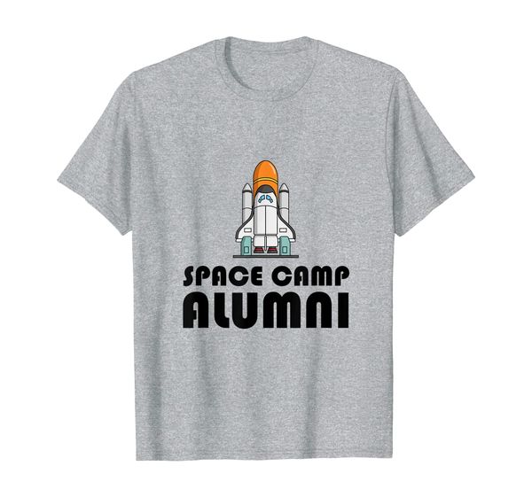 

space camp alumni funny nerd t-shirt t-shirt, White;black