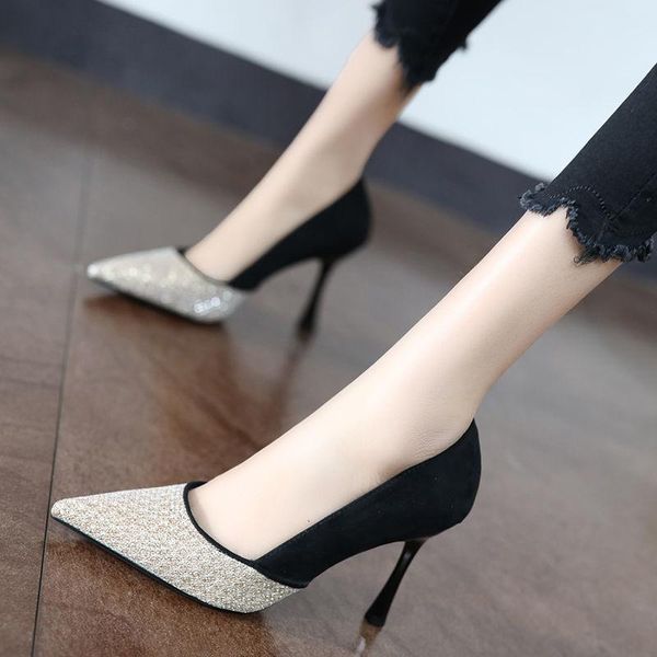 

dress shoes women heels heel high red spring chaussure femme zapatos mujer, Black