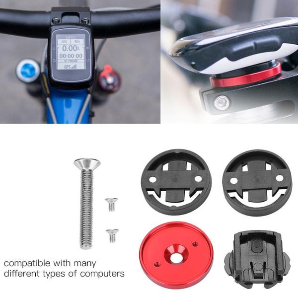 

bike computers bicycle computer support aluminium alloy cycling odometer extension mount adjustable holder for garmin bryton