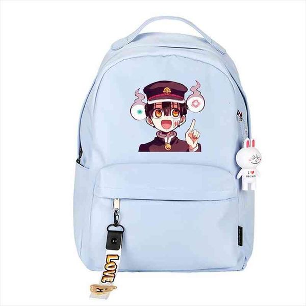 

anime toilet bound jibaku shounen hanako kun cosplay backpack laptravel rucksack student school shoulder bag outdoor