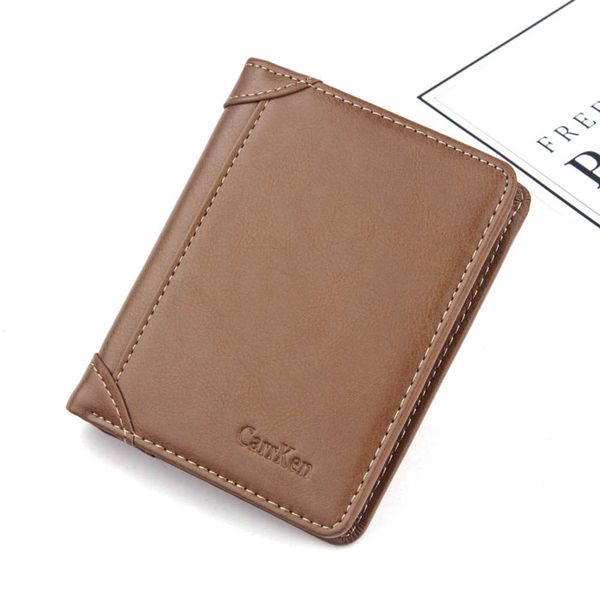 

carrken's men's short wallet, Black