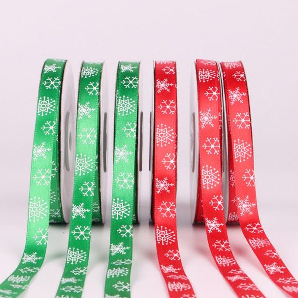 

party decoration 2021 christmas ribbon red wrapping small roll of green