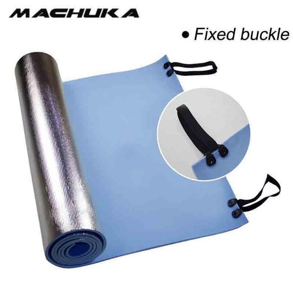 

yoga mats machuka aluminum backing foam mat pilates 6mm thick lose weight exercise gym for fitness with bag rope