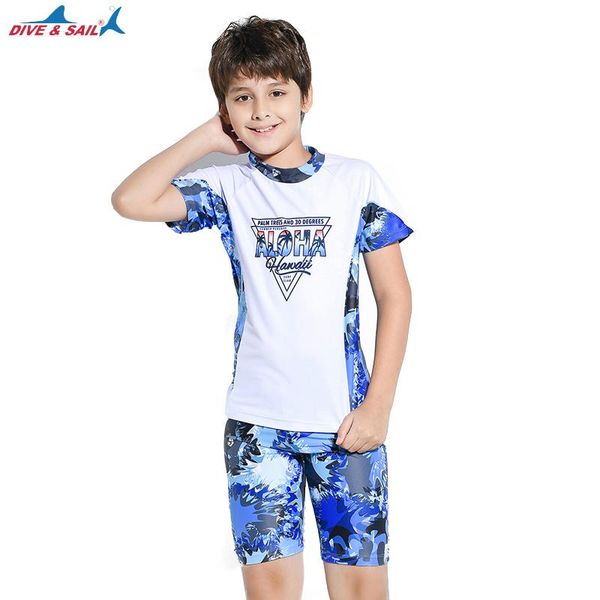 

boys casual surfing swimwear swimsuits for children teen sports diving bathing suits athletic swimming set scuba underwater