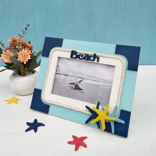 

wood frame grocery picture frames deskand wall display gifts for living room home decoration 6 inches retro rural style