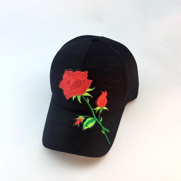 

ball caps baseball cap women men lovely applique floral casuan snapback flat hat casquette gorras, Blue;gray