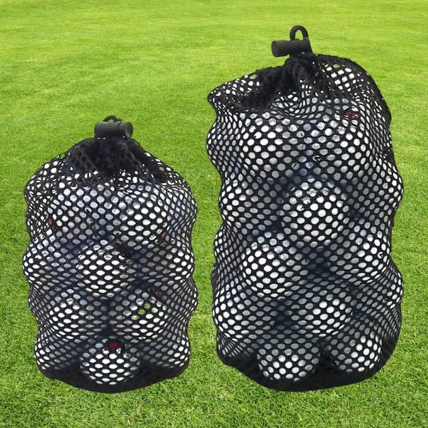 

golf training aids outdoor sports ball net bag nylon mesh practical accessories storage package without aid