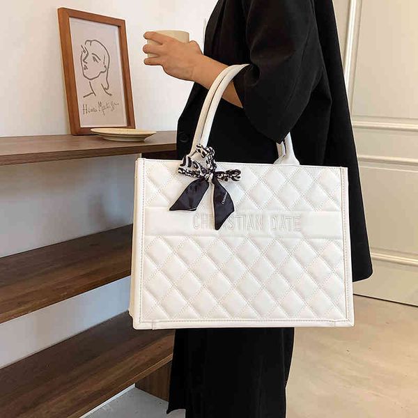 

52% off designer s beibei shangpin new korean fashion linggetuote portable one shoulder women's large shopping bag silk scarf