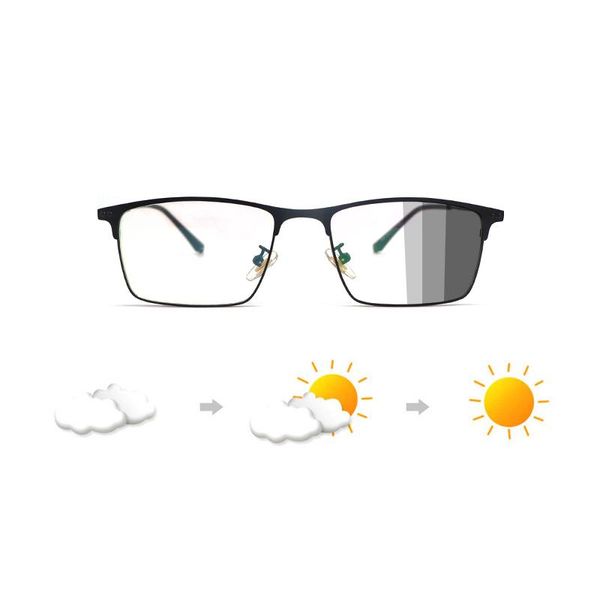 

women men anti radiation blue light filter computer eyeglasses with clear replaceable lens pchromic sunglasses chameleon, White;black