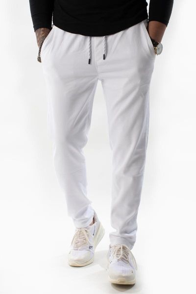 

men's pants deepsea male beli lastiklli laced gabardine 2100204, Black