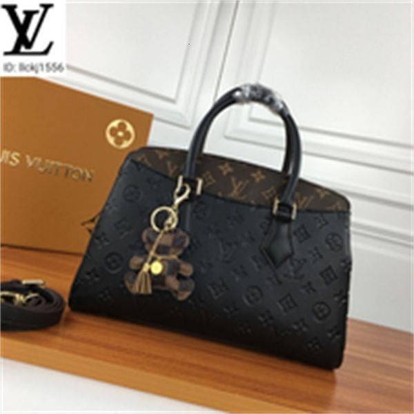 

cross brand designer luxury m33818 black fashion cowhide totes embossed shoulder bag women handbags iconic bags bags handles shoulder bo, Red;black