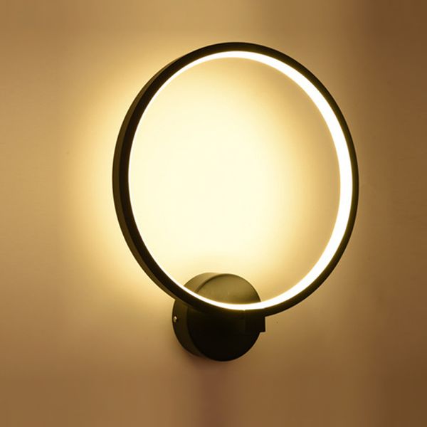 

2021 new fixture device inner round wall d the modern decorative lamp hall bedside fway