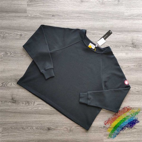 

2021 new ec crewneck woman man 1:1 cavempt sweatshirts knpi, Black