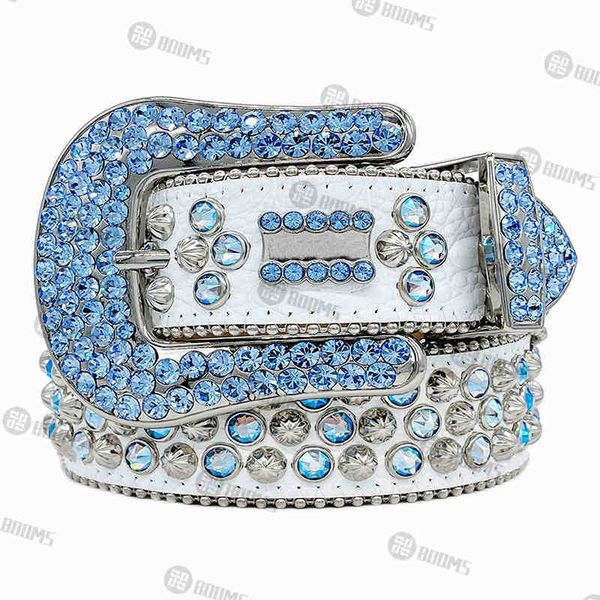 

2021 designer belt bb simon belts for men women shiny diamond belt blue white andd1y top, Black;brown