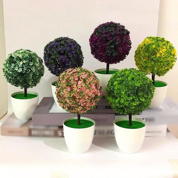 

decorative flowers & wreaths artificial plants bonsai simulation plant home office desktable fake garden plastic