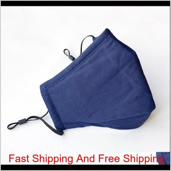 

washable anti dust mask windproof mouth-muffle bacteria proof cotton pm2.5 mask mouth anti-fog haze keep warm qylrxg abc2007, Black