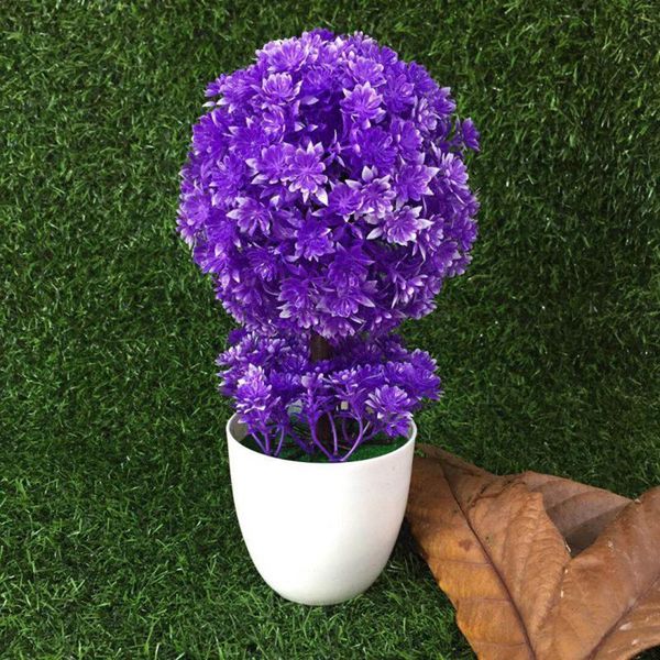 

decorative flowers & wreaths plants artificial flower parties offices home room decoration fake pot