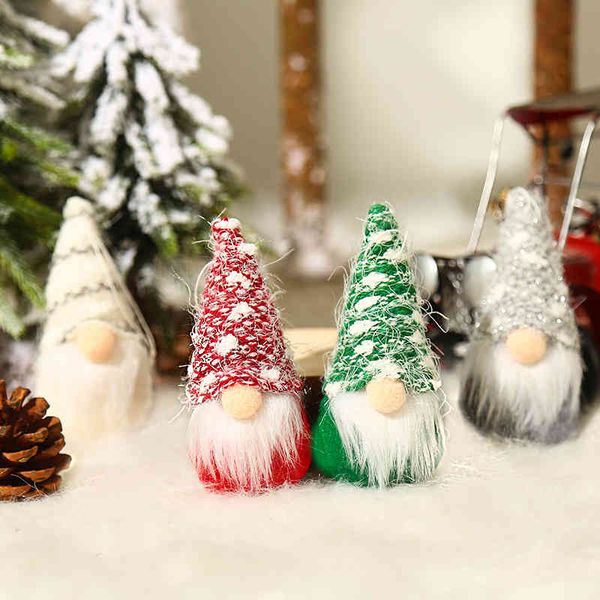 

new supplies mini forest man doll christmas tree decoration pendant