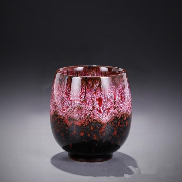 

cups & saucers 1pcs 150ml tea cup kiln baked ceramic single teacup milk