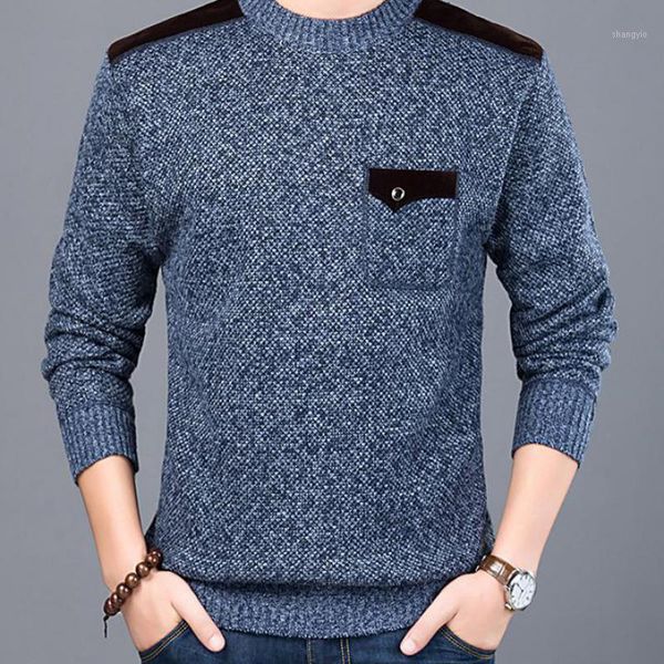 

2019 new fashion sweater for mens pullovers slim fit jumpers knitwear o-neck autumn korean style casual clothing male1, White;black