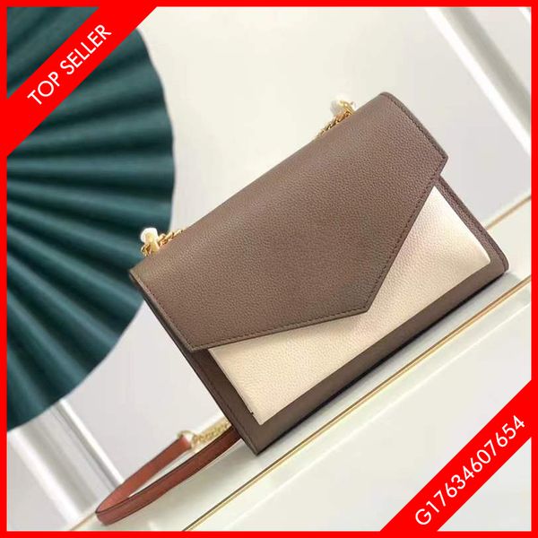 

5a classic envelope bag female shoulder crossbodybags genuine leather messenger bags fashion wallet with box