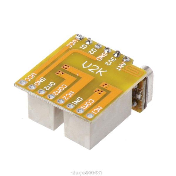 

remote controlers relay switch 2ch dc3.7v 4.2/5/6/7.4/8.4/9/12v output 0v dry contact switching value 315/433mhz n13 20 drop