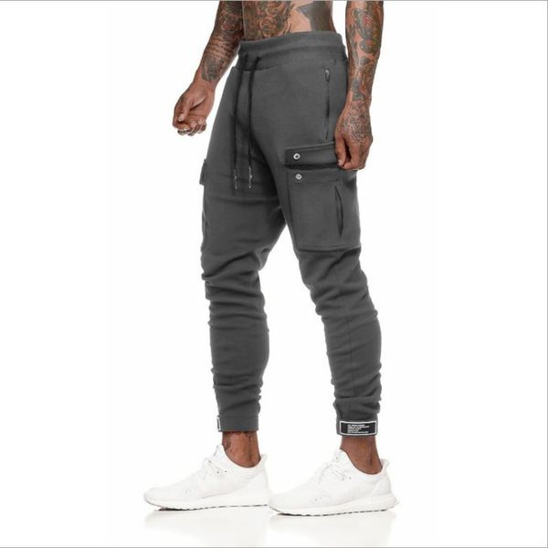 

jia mens sweatpants sports jogging basketball daily travel fit leisure comfortable light fit wear-resistant, Black