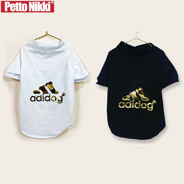 

summer solid pet t-shirt dog cat vt thin breathable cloth products