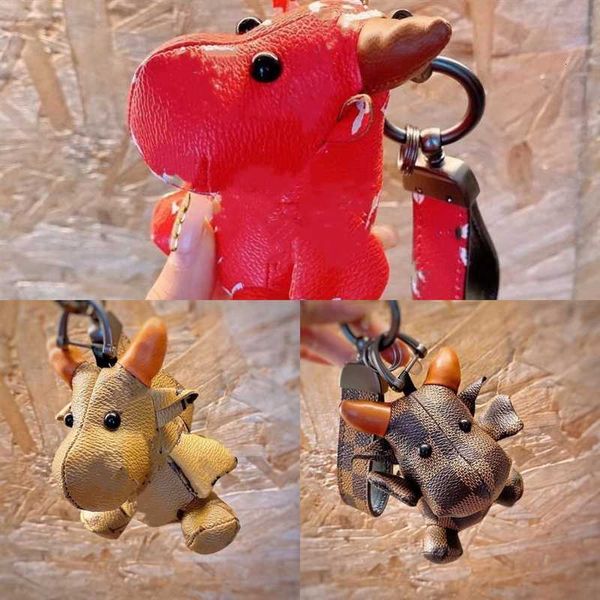 

a719k dalaful eye cattle bag drop key chains luxurious designer rings holder key pendant light big blue angel eyes keyrings chain lovely, Silver