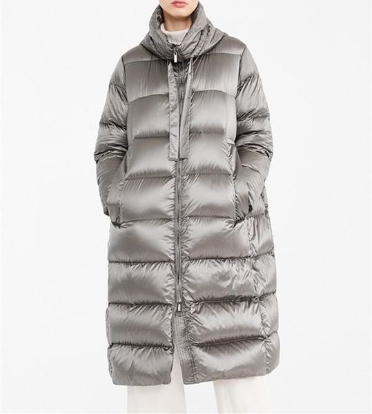 

women's down & parkas 2021 winter long nut loose jacket 1016, Black