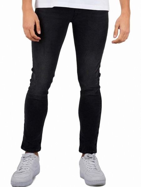 

men solid skinny jeans k0qg#, Blue