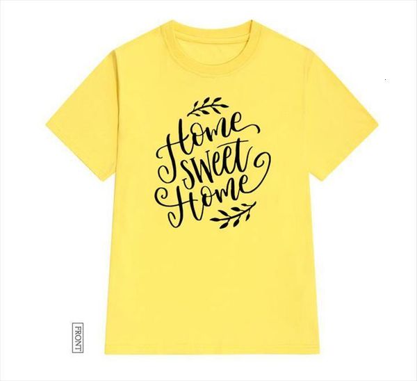 

home sweet wood and men t shirt women womens cotton casual lady yong girl 5 colors drop ship s 581, White;black